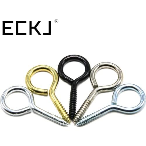 DIY Hardware pendant Eye screw Pin Wood Screw Threaded Hook kinds of Colors Sheep Screw eyes Eyelet Mini Jewellery Accessories