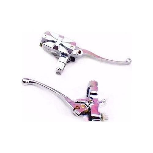 1" Handlebar Brake Clutch Lever For Harley Honda Kawasaki Suzuki Yamaha Cruiser