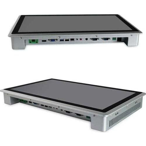 17.3" industrial tablet pc i3-7100U 1920x1080 toutch screen VGA/HD-MI/LAN/USB/RS232 industrial pc windows 10/7/8/Linux/Unix/QNX