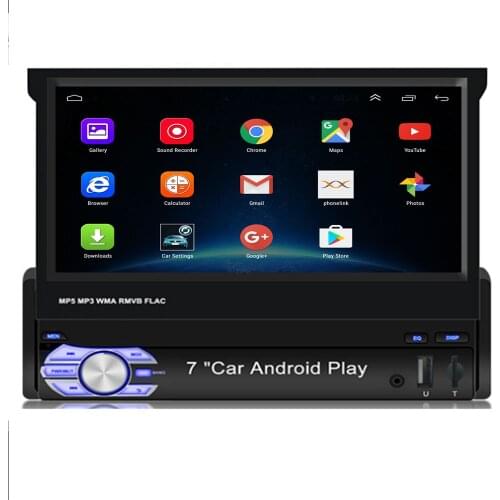1din android 10.0 Car Audio DVD Player+Radio+GPS Navigation+Autoradio steering-wheel gps navigation radio tape recorder wifi