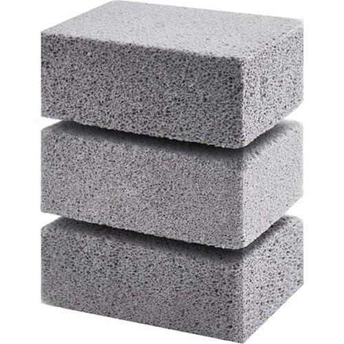 2 PCS Barbecue Cleaning Brick Grill Cleaning Pumice Rubbing Outdoor Barbecue Cleaning Tool Kitchen Brush