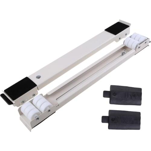 2 Pcs Drum Washing Machine Refrigerator Mobile Base Stand Bracket Multi-function 449C