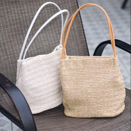 2021 Round Straw Bag Women Shell Envelope National Ladies SAC Shoulder Bolsa Rattan Bags Handmade Woven Beach Cross Body Bags