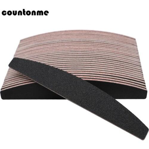 25Pcs Block Nail Files Nail Art Polisher Files buffs for nails Curve Manicure Tools Set lime a ongle professionel 100/180 Grit