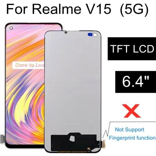 6.40" TFT LCD For OPPO Realme V15 5G LCD Display Touch Screen Digitizer Assembly Replacement