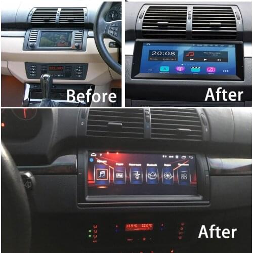 Android 9.0 PX6 64G Car CD Player GPS Navigation For For BMW X5 E53 1999-2006 Car Auto Radio Stereo Multimedia Player HeadUnit