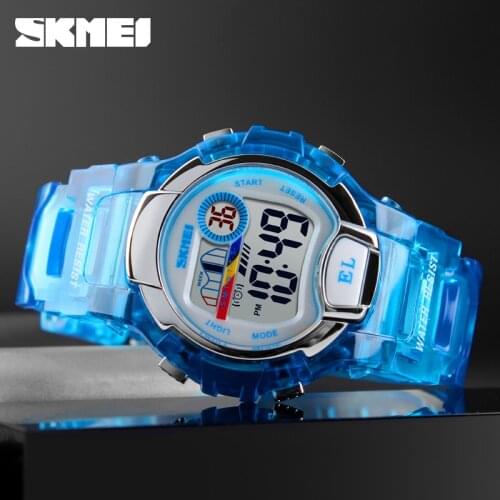 SKMEI Fashion Women Digital Watch Luxury Outdoor Sport Chrono Waterproof Alarm Clock Ladies Wristwatch Gifts Relogio Feminino
