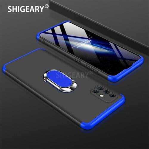 Cases For Samsung Galaxy A51 A71 A50 A70 A70S Case with Metal Finger Ring Holder Car Magnetic Back Cover for Samsung A50S A30S