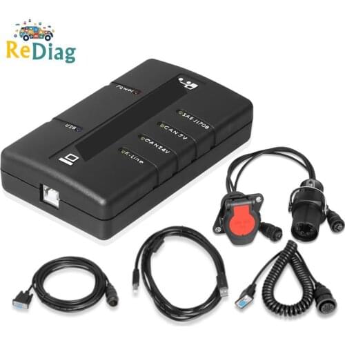 WABCO Diagnostic WDI Trailer and Truck Diagnostic Interface WABCO KIT (WDI)OBD2 Heavy Duty Truck Scanner Tool