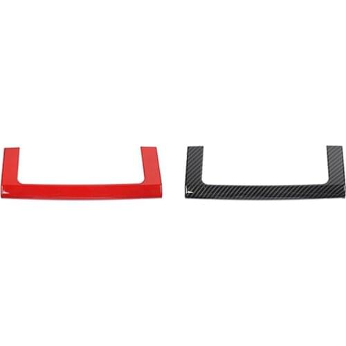 For Dodge Ram 1500 2010-2017 Car Central Control Storage Box Case Decoration Sticker Trim Cover Strip Accessories
