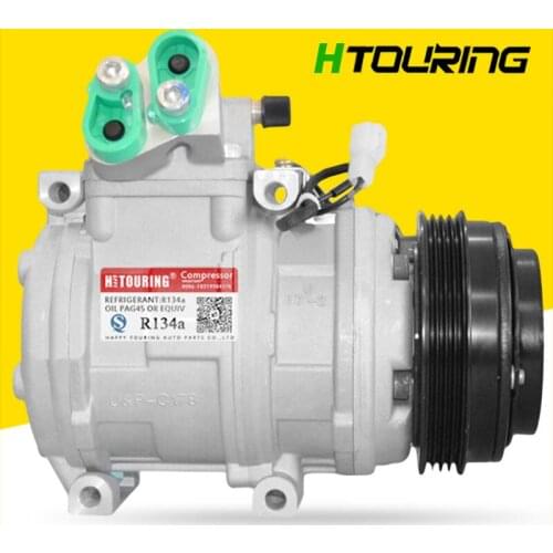 For Car Toyota Hiace RZH 1993-2006 AC air conditioning Compressor 10PA17C 88320-26450 8832026450 4PK Cooling Pump 12V