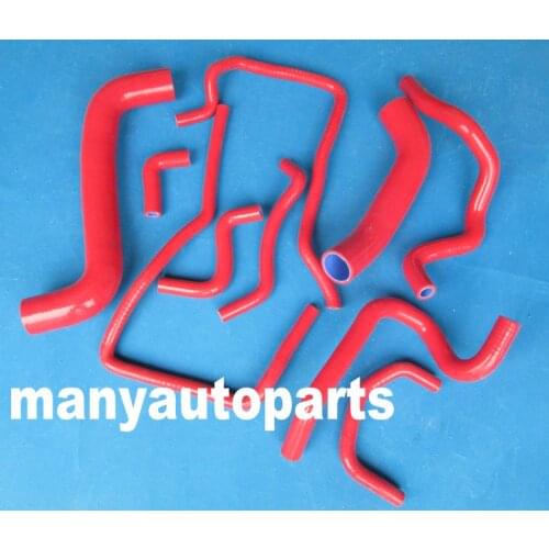 RED For SUBARU IMPREZA WRX/STI 10 MK10 GRB/GH 2008-2011 Silicone Radiator Hose 2009 2010 2011