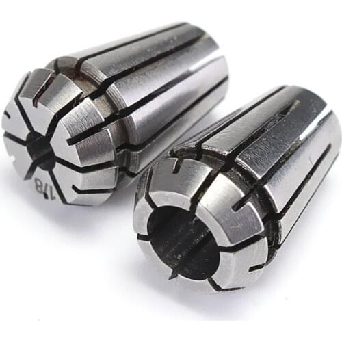 2pcs ER11 1/4 1/8 Inch Spring Collet Set for CNC Milling Lathe Tool Collet Chuck