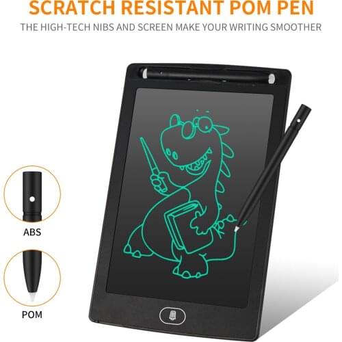 8.5'' Kids Drawing Toys LCD Writing Tablet Thick Pen Digital Erase Drawing Tablets Electronic Handwriting Paint Pad Office Boar