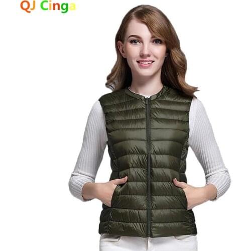 Женские зимние жилеты Qj cinga China At AliExpress