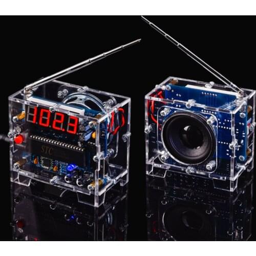 Radio diy kit FM digital radio Electronic diy soldering kit