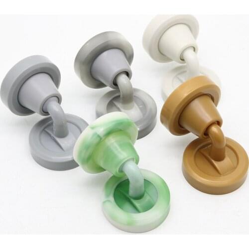 Silicone Door Stopper Collision-proof Cushion Pad Door Holder Wall Protector Door Stopper Doorstop Door Hardware