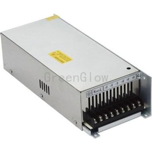 1X High quality 24V 25A 600W switching power supply driver for LED strip LED screen display free shipping