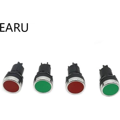 22mm Momentary Self-rest Electrical Push Button Switch Green Red 1NO 1NC 3 Pins Screws Terminals LA39J-11B Computer PC Power