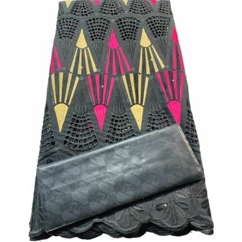 African Bazin Riche Fabric 2021 High Quality Guinea Bazin Brode VKM035 Lace Fabric Embroidery Swiss voile Lace Fabric 2.5+2.5