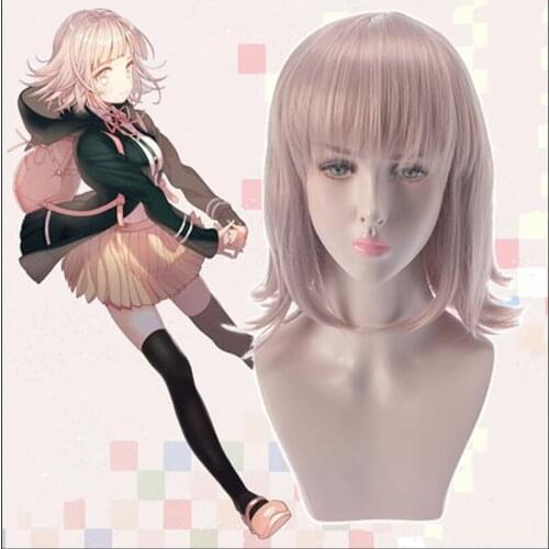 Anime Danganronpa Cosplay Wigs Chiaki Nanami Cosplay Wig Synthetic Wig Hair Halloween Party Game Women Cosplay Wig