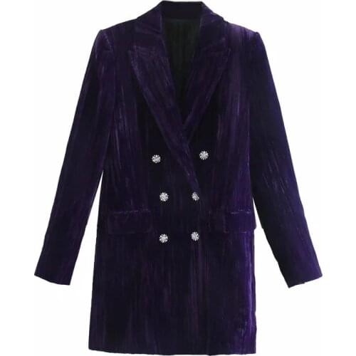 Женские бархатные пиджаки Bugilaku China At AliExpress