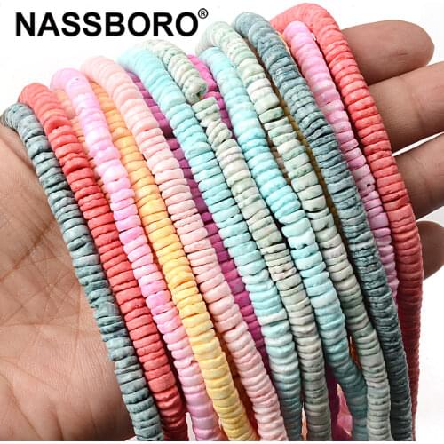 Natural Pearl Shell Beads Loose Flat Round Freshwater Shell Chip Charms Beads For Jewelry Making Natural Gem Semi Precious