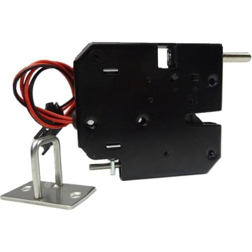 DC-12V Electronic lock Padlock Electromagnetic Lock Smart Cabinet Lock Mini Electric Control Lock Single Socket Cabinet Lock