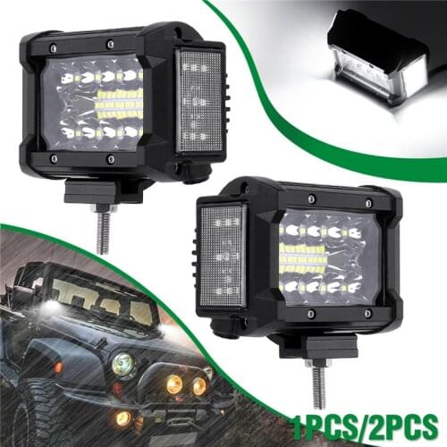 3.5 Inch 108W LED Work LIght 12V 24V Side Luminous Light Bar Car Offroad Driving Light For 4x4 Trucks Off-road Vehicles