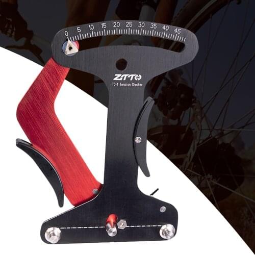 ZTTO Bicycle Spoke Tension Meter Aluminum Alloy Tension Measuring Tool Weel Repair Tool Tensionmeter