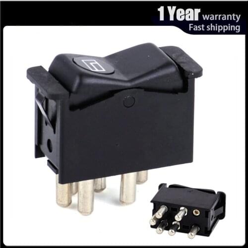 Window Control Switch Power Lifter Button for Mercedes-Benz W123 W126 W201 190D 190E 380SE 1981-1993 OE 0008208410 NEW