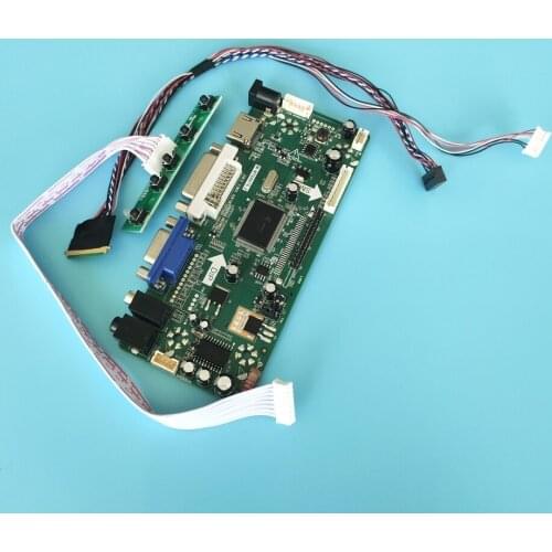 Kit for LP156WD1(TL)(D3) Controller board 1600X900 LED DIY VGA DVI Monitor M.N68676 HDMI LCD 15.6" Panel Screen LVDS 40pin