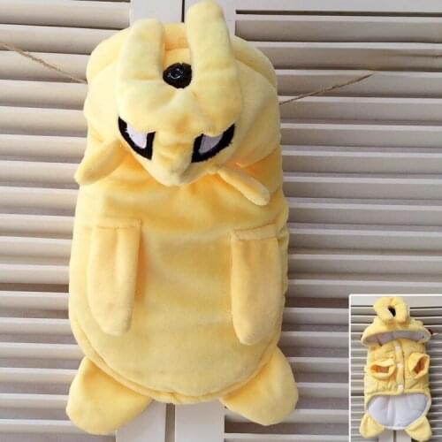 Sweet Velvet dog clothes autumn and winter clothes cat clothes two-legged clothes Teddy dog clothes hooded clothes pet clothes