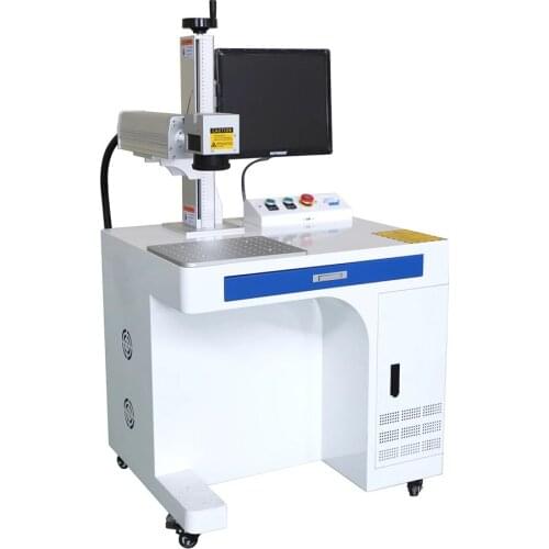 Mini Portable Laser Engraving Machine 20w 30w 50w Fiber Laser Marking Machine For Metal Barcode From China