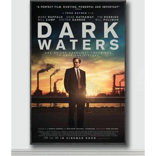 NJ215 Dark Waters Movie 2 Silk Posters and Prints wall art Art Poster Home Decor