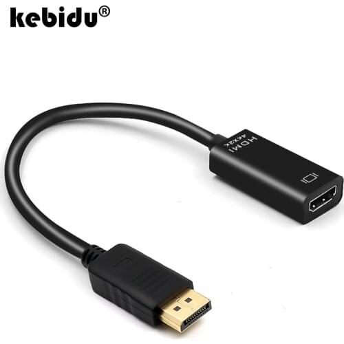 1080P 4K DP Displayport To HDMI-compatible Adapter Display Port Cable Converter For PC Laptop Projector