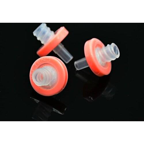 Syringe Filter PTFE Filter Membrane 13MM 0.22um Made Of Hydrophilic PTFE Microporous Needle Filtration Screw Mouth 100 / PK