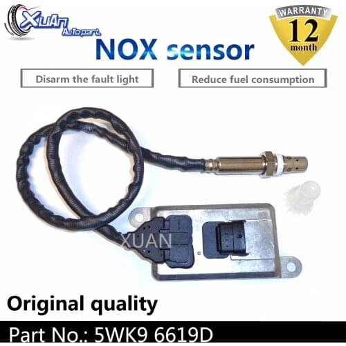 XUAN Nitrogen NOX Sensor Lambda Oxide O2 Sensor For DAF XF105 Solaris Control 5WK96619D 2011648 1836059 5WK9 6619D