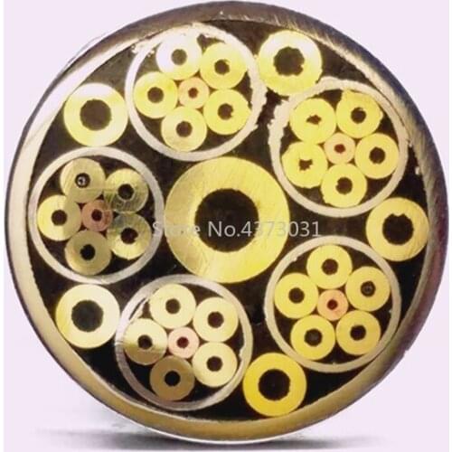 10mm Mosaic pin Rivets knife handle screw More design exquisite style length 9cm #1004