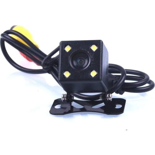 110 Degree Waterproof 4 LED Night Vision auto Car CCD Rear View Camera Parking Assistance system For Monitor