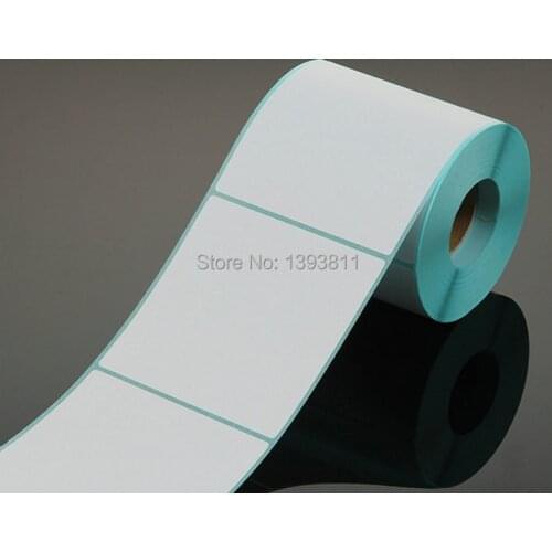 45*50MM 500 Pcs / Roll Thermal Label Thermal Sticker Blank Label For shipping label Free Shipping
