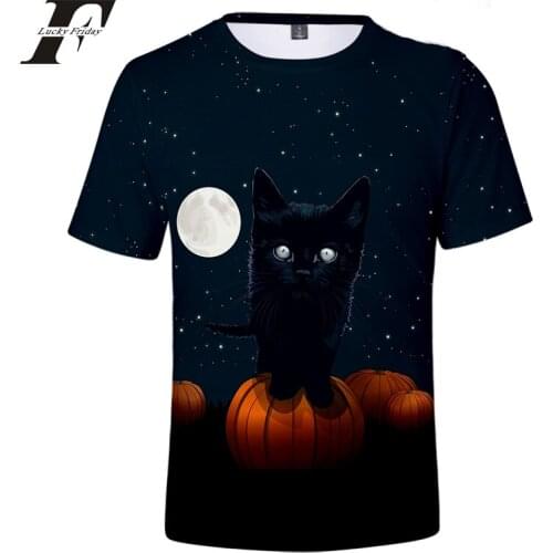 Halloween 3D Printed T-shirts Fashion Women/Men kpop Short Sleeve Tshirts Hot Sale 2019 Casual Streetwear Clothes