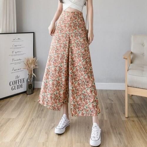Cheap wholesale 2021 spring summer autumn new fashion casual Popular long women Pants woman female OL wide leg pants Py1497