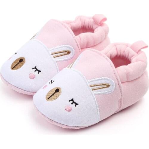 New Baby Shoes Infant Toddler Soft Sole Shoes Kids Girls Boys Prewalker Anti-slip Warm Baby Shoes Cute First Walkers
