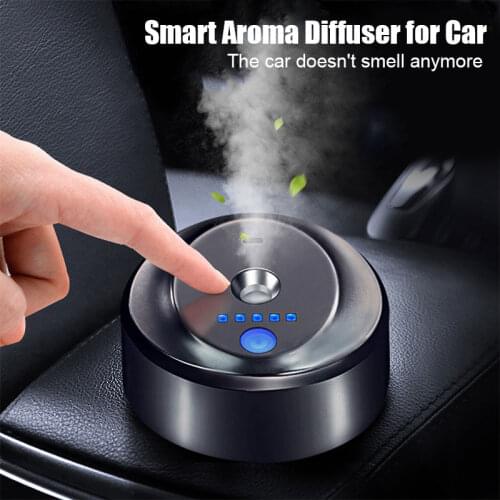 New Car Essential Oil Diffuser Car Humidifier 5 Spray Mode Aromatherapy Air Freshener Aoto On and Off