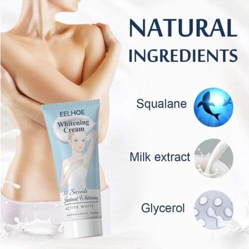 Body Whitening Creams Underarm Armpit Legs Knees Private Parts Melanin Deodorant Brightening Beauty Cream