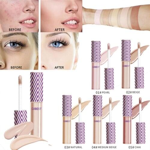 Full Cover Concealer Liquid Concealer Convenient Pro eye Concealer Cream Hot Sale Makeup Brush Foundation Concealer Stick#289745