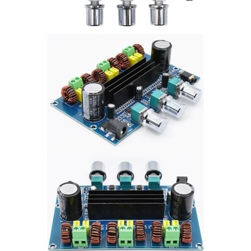 Professional TPA3116D2 Bluetooth 5.0 Digital Amplifier Board 2.1 Channel 12-24V