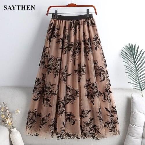 Womens Autumn Skirts Saythen China