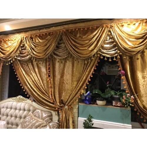 Beaded curtain Valance cortinas Panels Drapes Window treatmen dodechedron finished products 225x235cm
